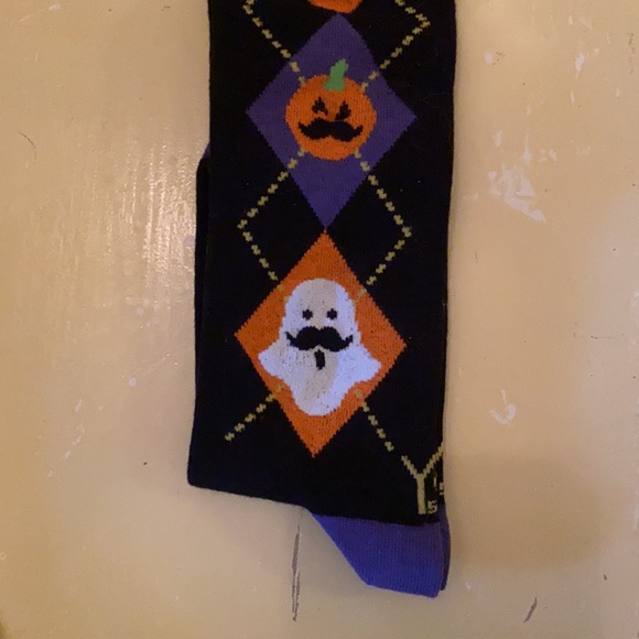 1 LEFT!!Halloween 🎃 High Socks- 👻/🎃 Argyle - Picture 3 of 5